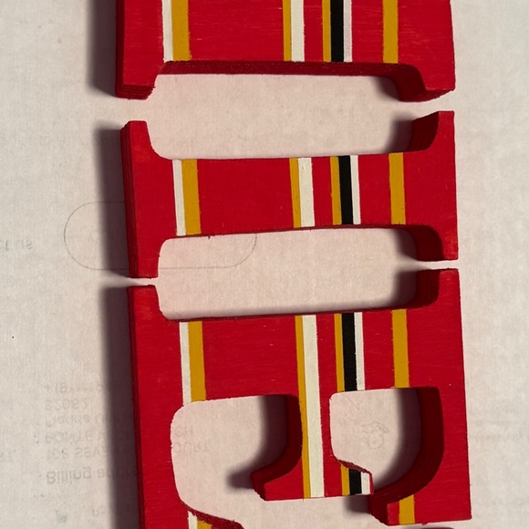 Handpainted letters - Picture 5 of 16